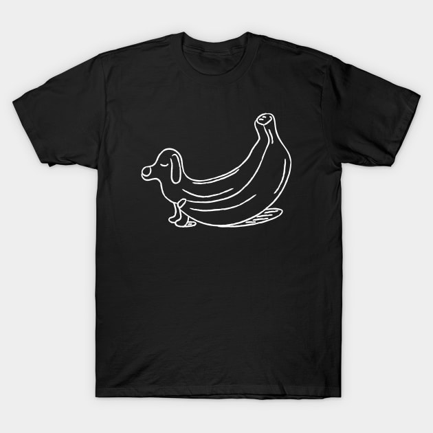 Banana Dog T-Shirt by AVEandLIA